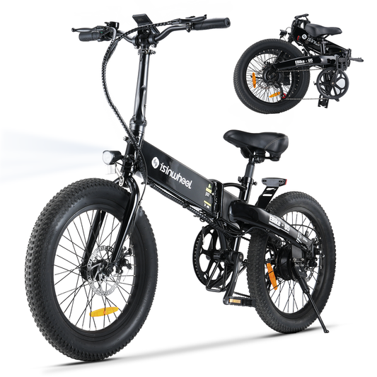 ISINWHEEL U5 20 Folding Electric Bike 500W Motor 48V 7.8Ah Battery