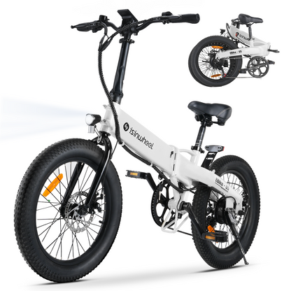 ISINWHEEL U5 20 Folding Electric Bike 500W Motor 48V 7.8Ah Battery