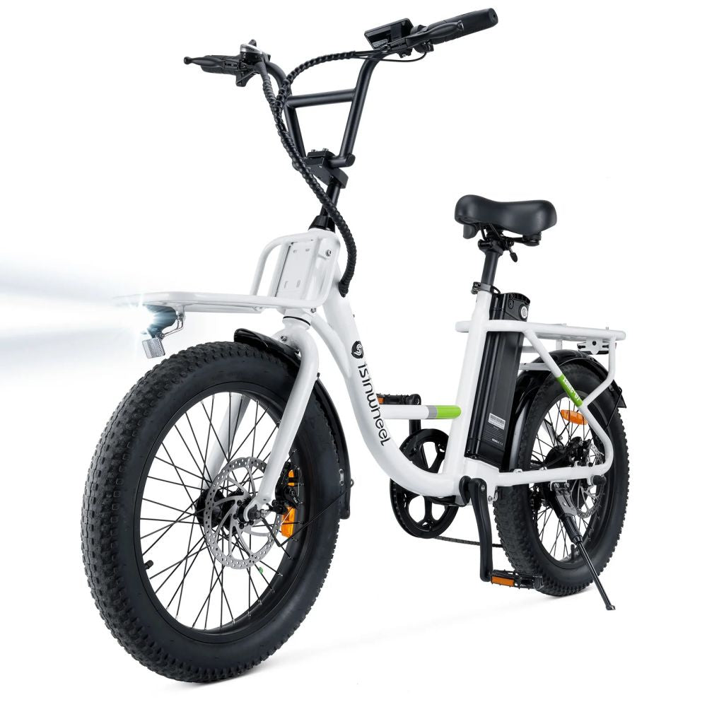 ISINWHEEL U7 20 Step-Thru Cargo Electric Bike 500W Motor 48V 10.4Ah Battery