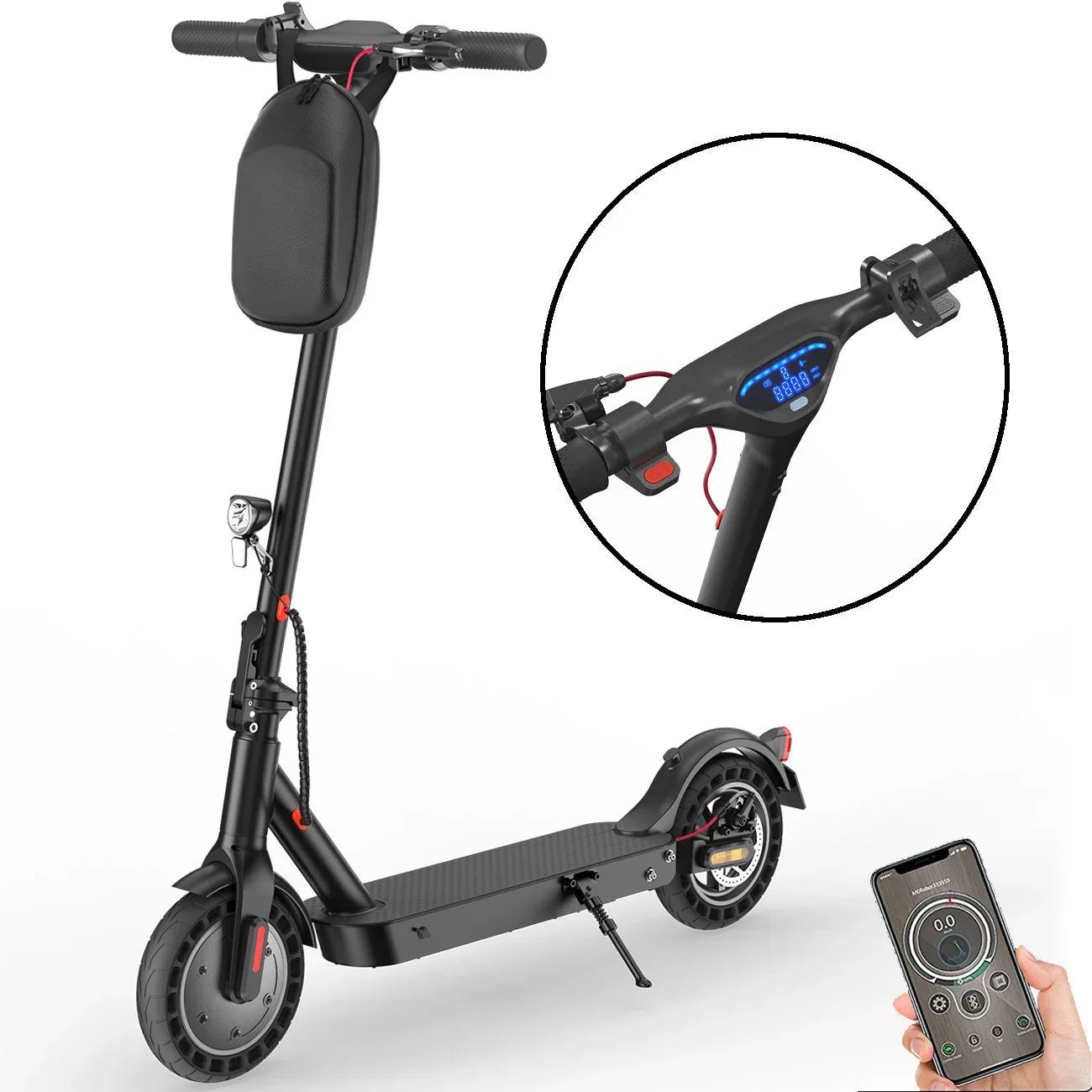 ISINWHEEL E9T Max 10 Commuting Electric Scooter 500W Motor 42V 10Ah Battery (ABE)