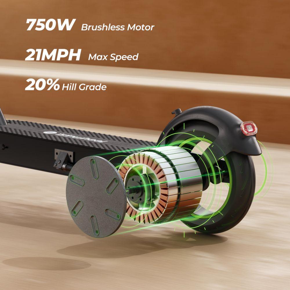 ISINWHEEL S10 Plus 10 Commuting Electric Scooter 750W Motor 42V 15Ah Battery