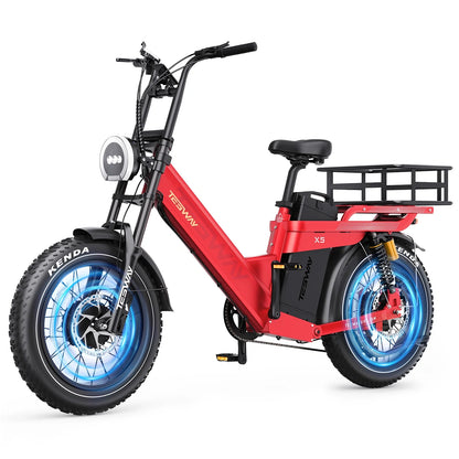 TESWAY Large Rear Basket
