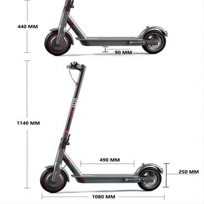 EMOKO HT-T4 Max 10 Folding Electric Scooter 350W(Peak 500W) Motor 36V 15Ah Battery With APP