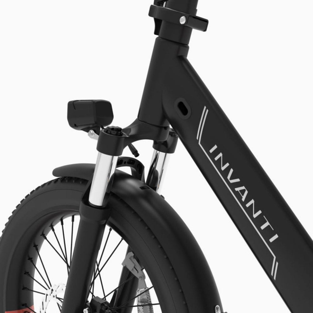 INVANTI TIDE2 Folding Step-Thru Electric Bike Combo