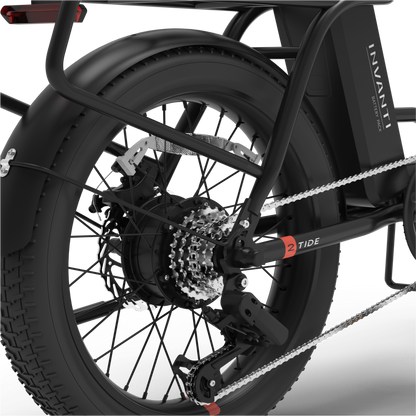 INVANTI TIDE2 Folding Step-Thru Electric Bike Combo