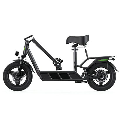 ISINWHEEL HyperX 14 Electric Scooter with Seat & Basket 700W Motor 48V 10Ah Battery