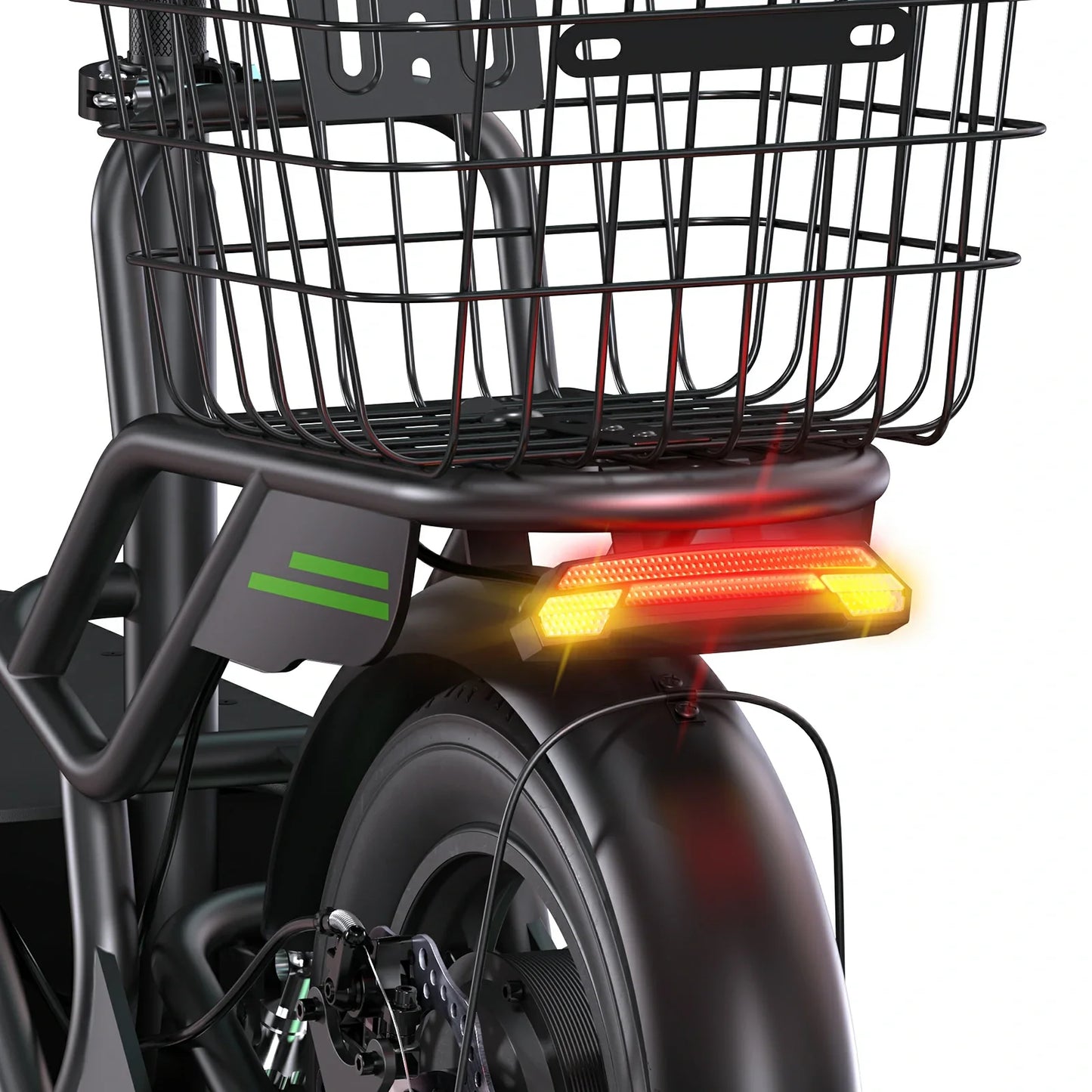 ISINWHEEL HyperX 14 Electric Scooter with Seat & Basket 700W Motor 48V 10Ah Battery