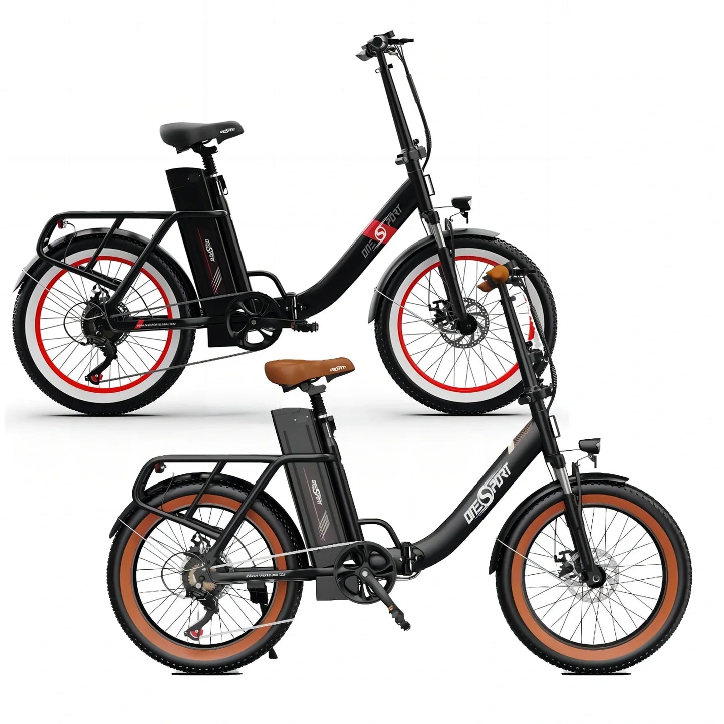 ONESPORT OT16-2 Step-Thru Electric Bike Combo